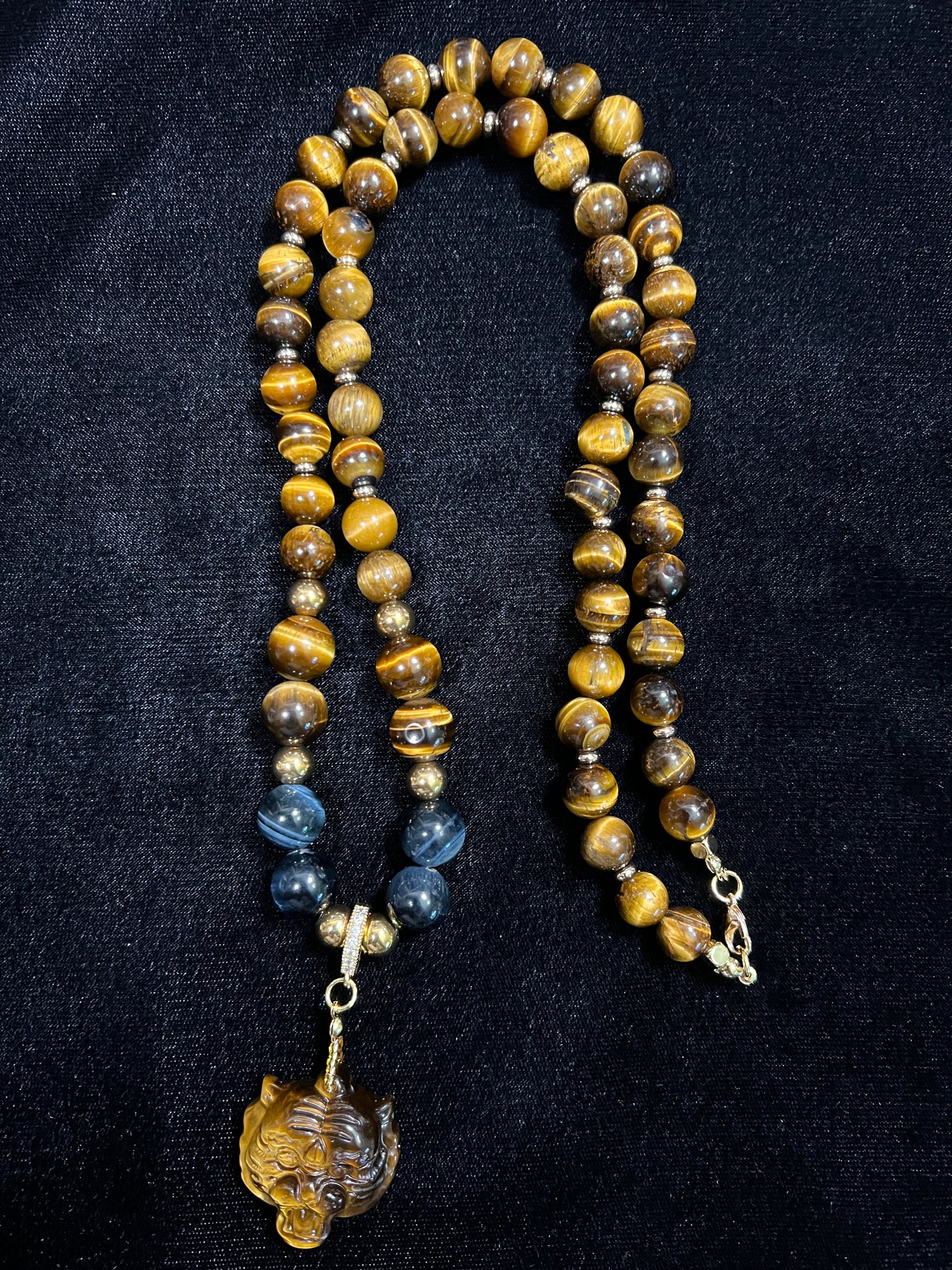 Tiger Eye Pendant Necklace