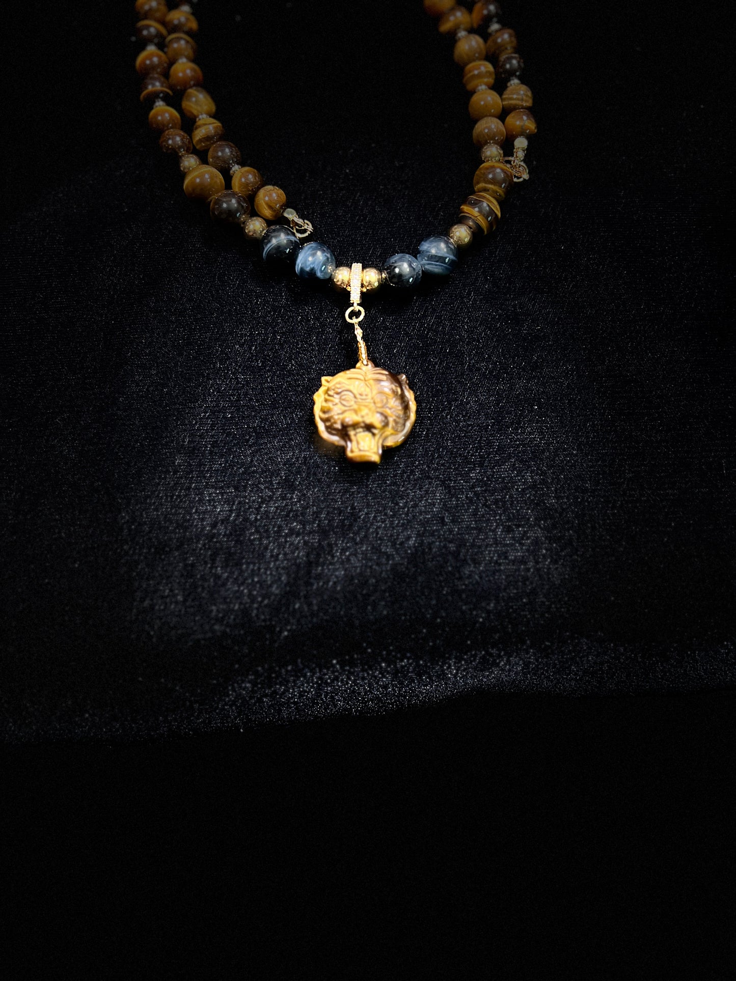 Tiger Eye Pendant Necklace