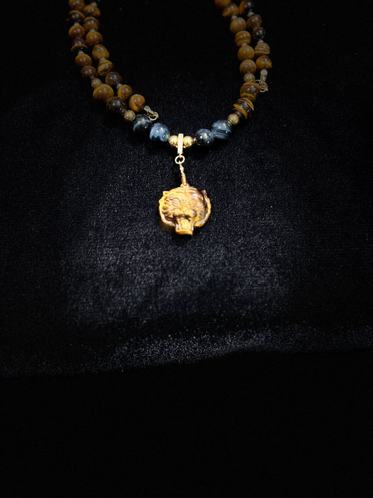 Tiger Eye Pendant Necklace