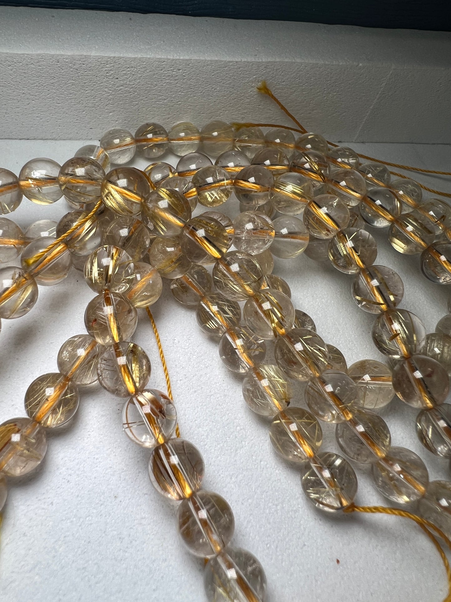 DIY  crystal bead strings